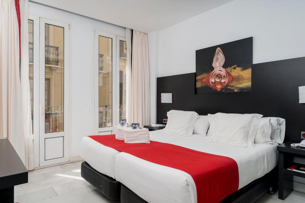 double room at Hotel del Pintor in Malaga