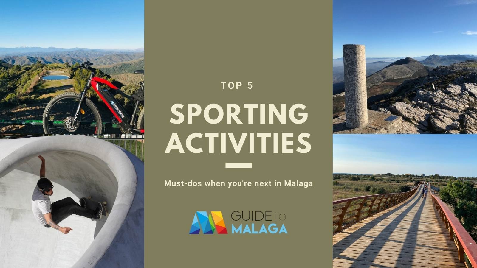 Ideas for sporting activities in Malaga