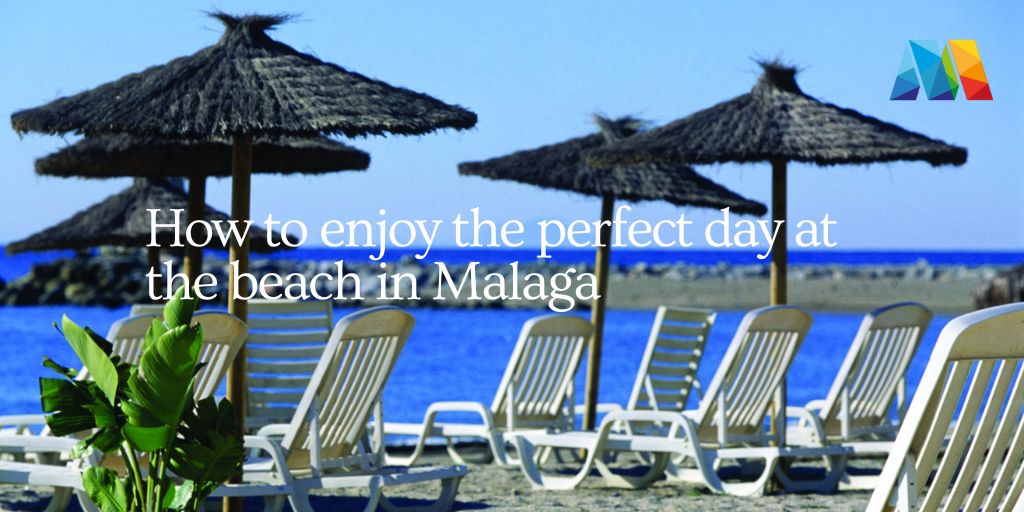 a day at the beach in Malaga